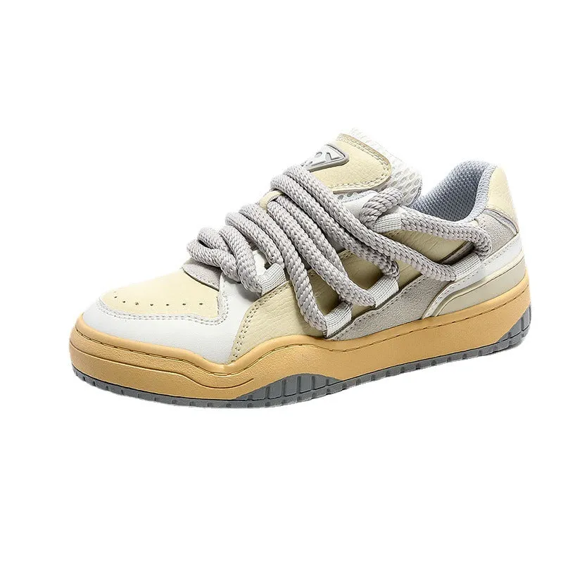 Simple Solid Color Casual Shoes