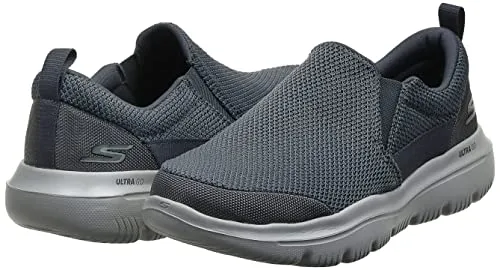 Skechers Men's GO Walk Evolution Ultra-Impeccable Sneaker, Charcoal, 6.5