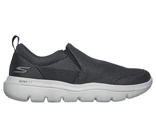Skechers Men's GO Walk Evolution Ultra-Impeccable Sneaker, Charcoal, 6.5