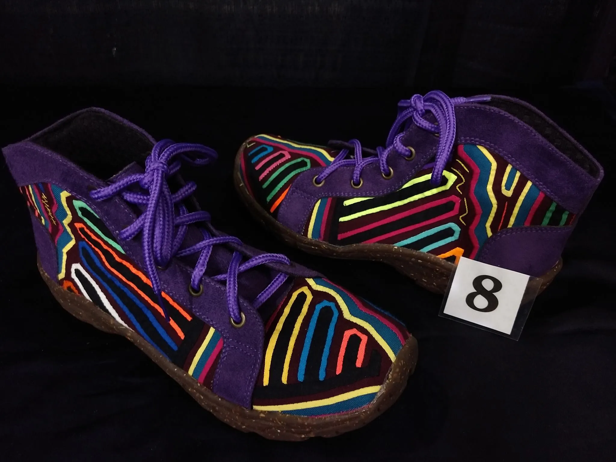 Skywalker Booties Mola Shoes - Size 8 - Hades