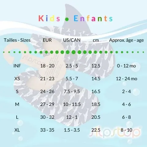 SLIPSTOP- KIDS FLAMENCO WATER SHOES