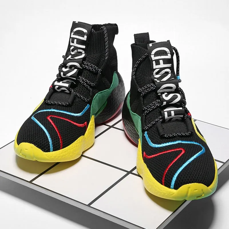 Socks Shoes Casual Sneaker Flats Walking Shoes