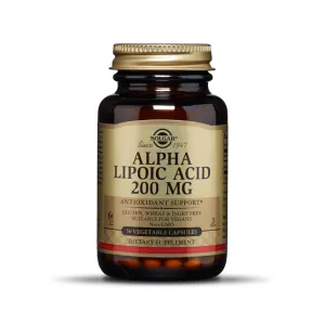 Solgar Alpha Lipoic Acid 200mg 50 capsules