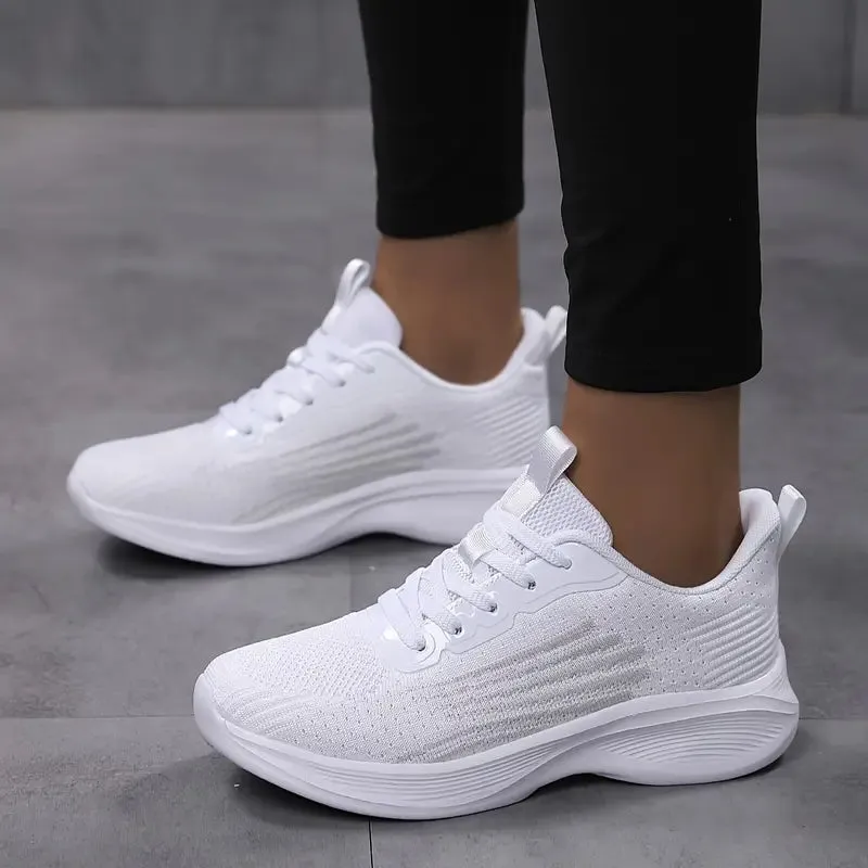 SOLID COLOR ORTHOPEDIC SNEAKERS