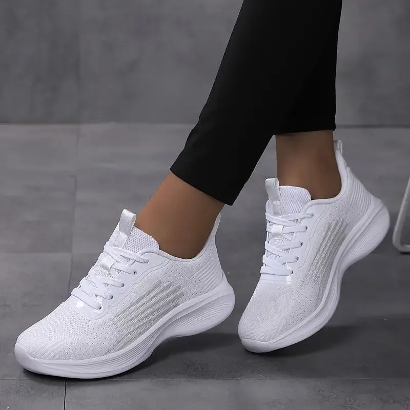 SOLID COLOR ORTHOPEDIC SNEAKERS