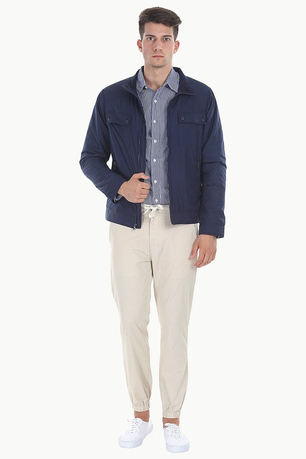Solid Lightweight Twill Sweatpants