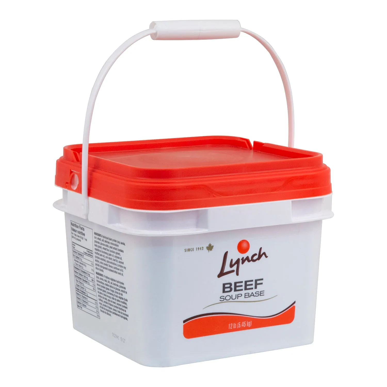 Soup Base Beef - 1 x 12 lb - Lynch - Baking Mixes and Ingredients - Canadian Distribution