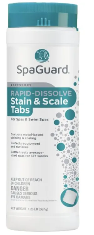 SpaGuard Rapid Dissolve Stain & Scale Tabs 1.25 lb
