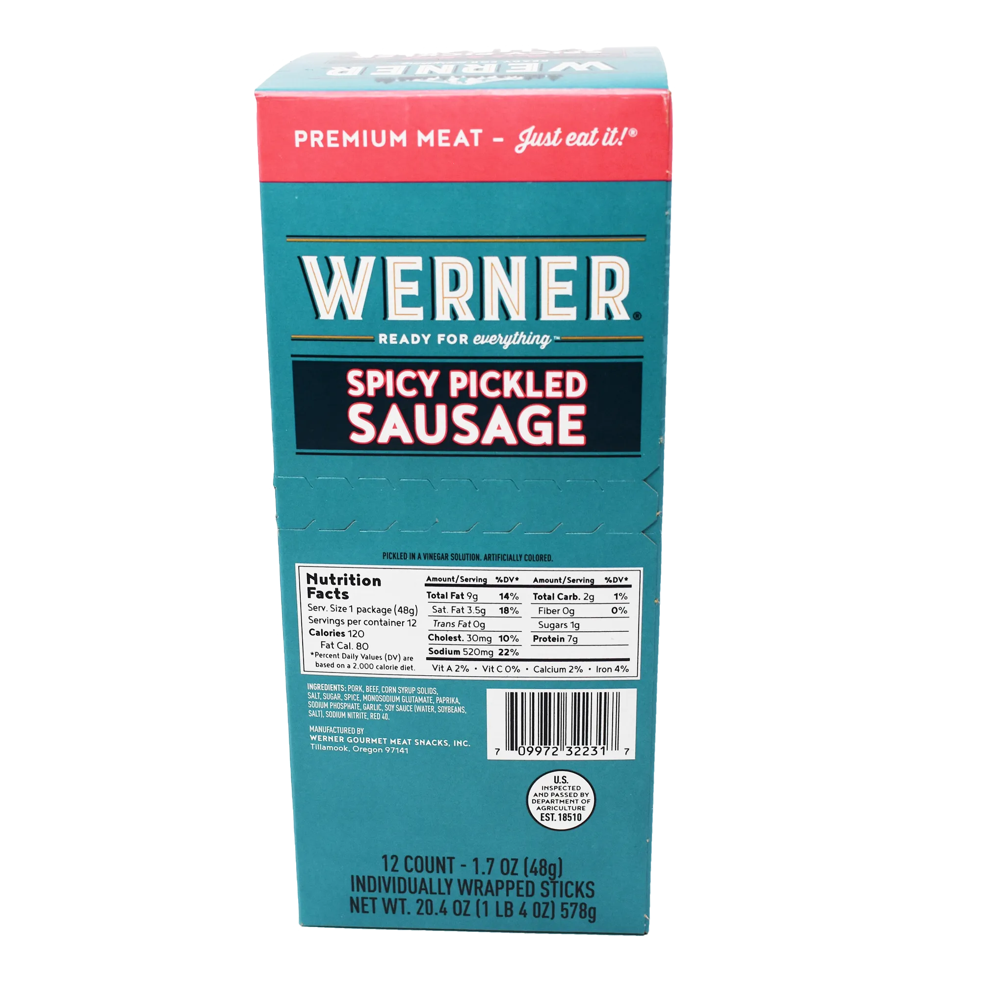 Spicy Pickled Sausage