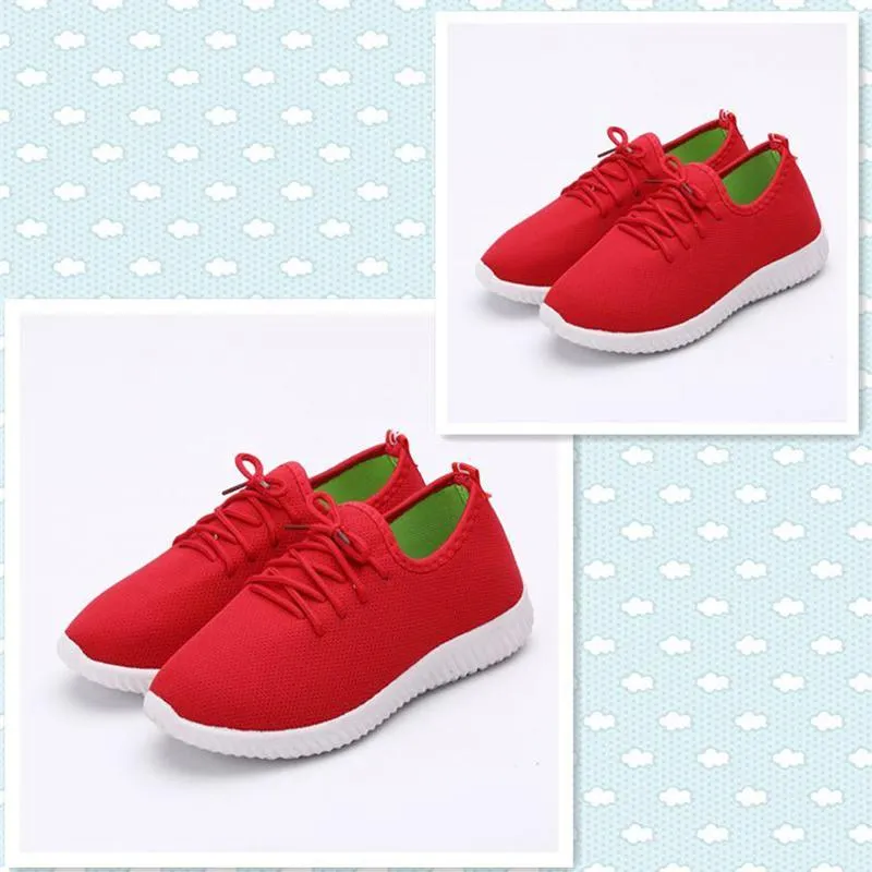 Spring and Summer Women's Shoes Single Shoes Casual Sports Shoes Female Students Fashion Trend Running Breathable Shoes