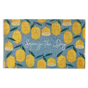 Squeeze The Day Lemons Doormat