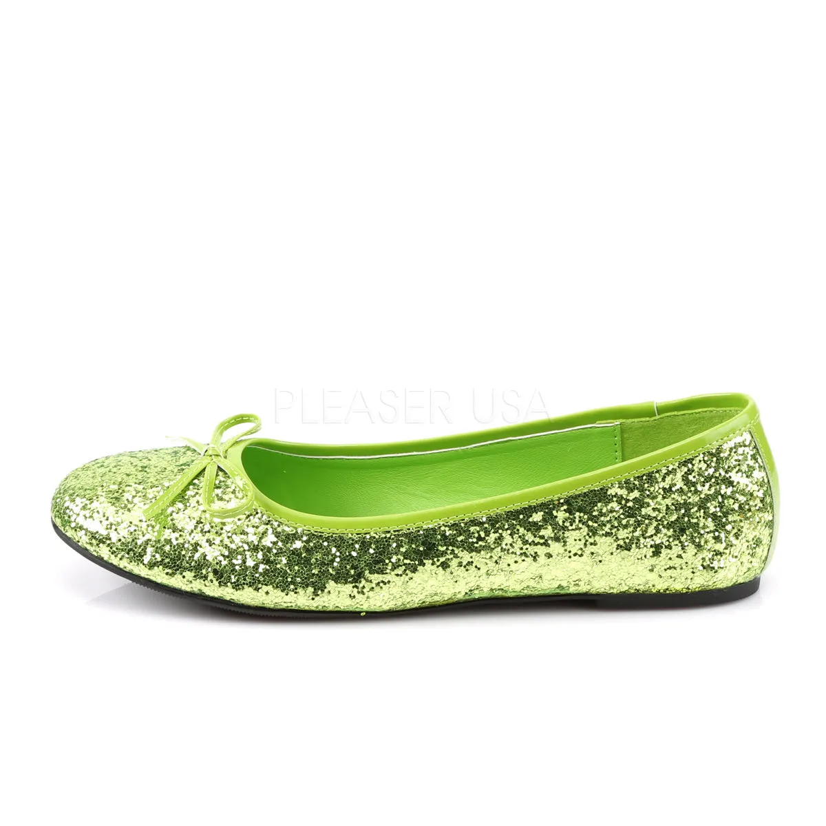 STAR-16G  Lime Green Glitter