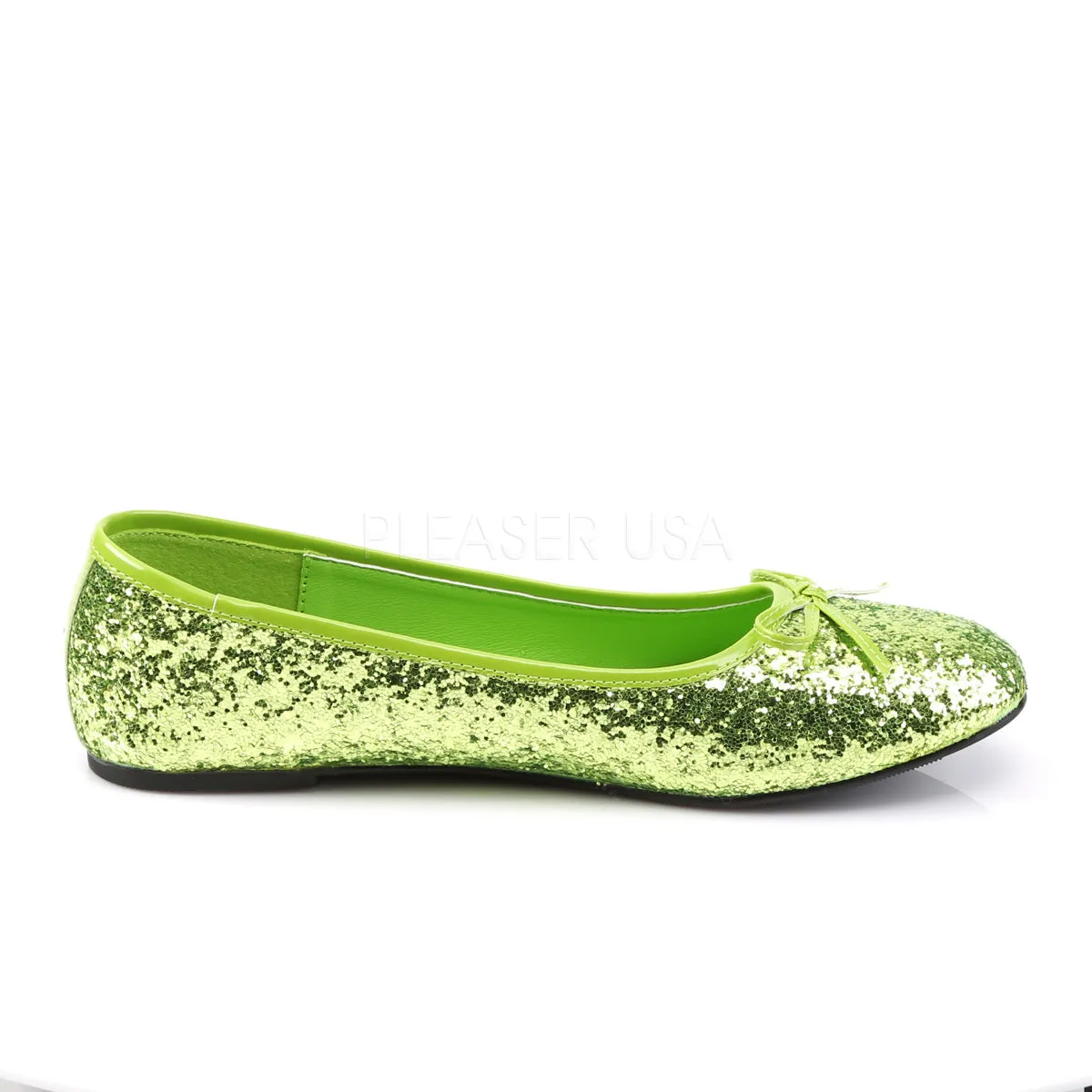 STAR-16G  Lime Green Glitter