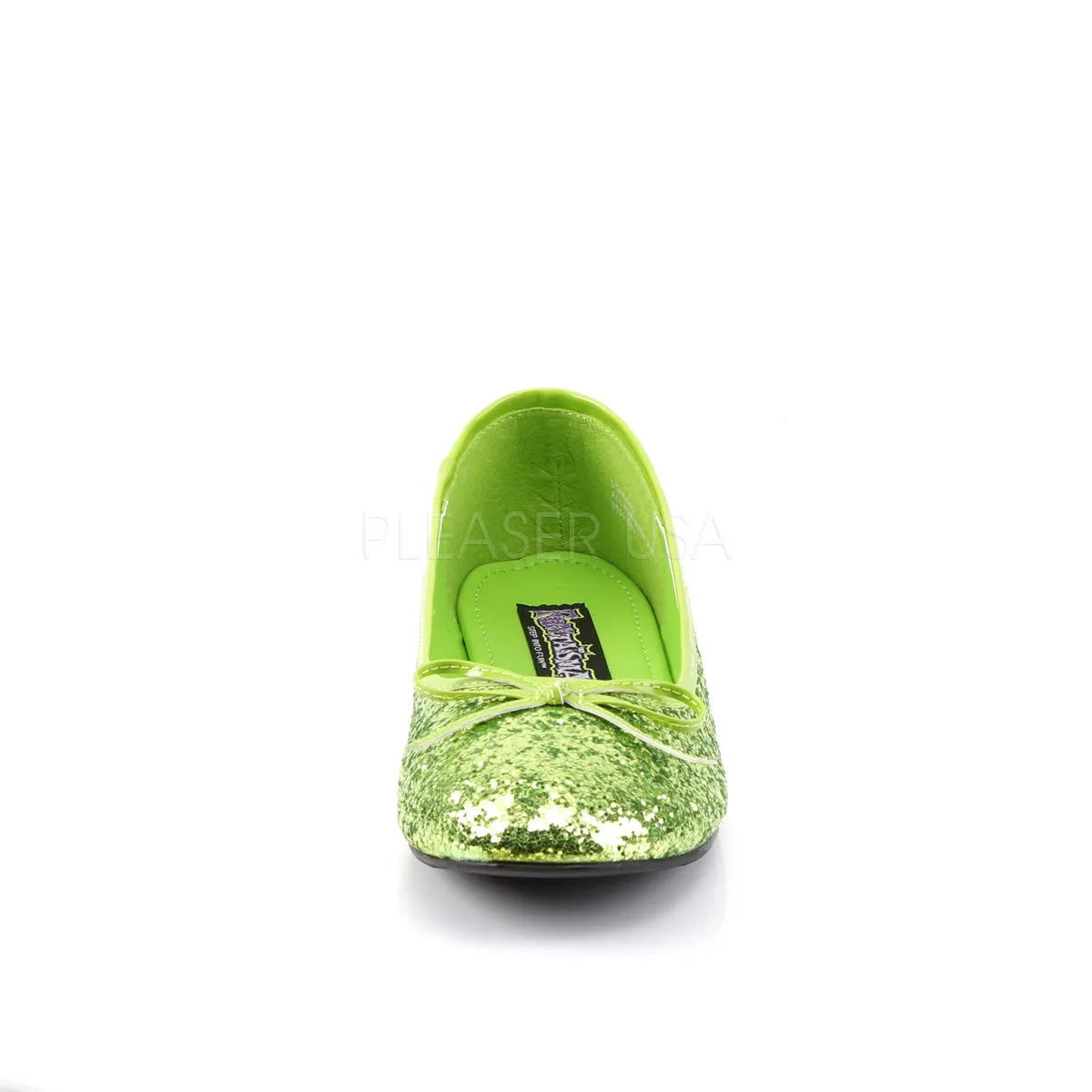 STAR-16G  Lime Green Glitter