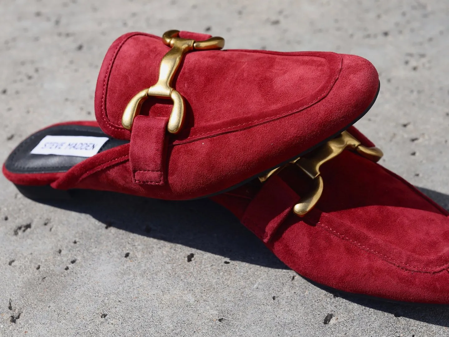 Steve Madden: Fortunate in Burg Suede