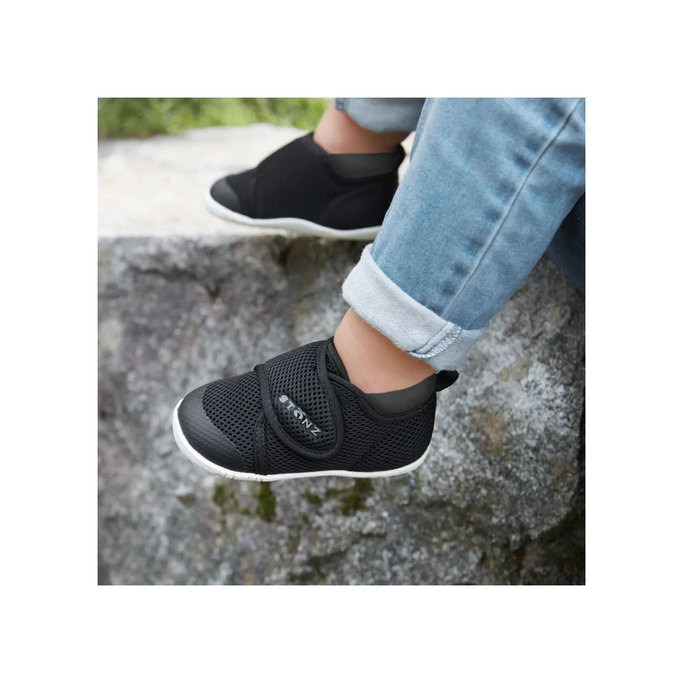 Stonz Cruiser Breathable Baby Shoes - Black