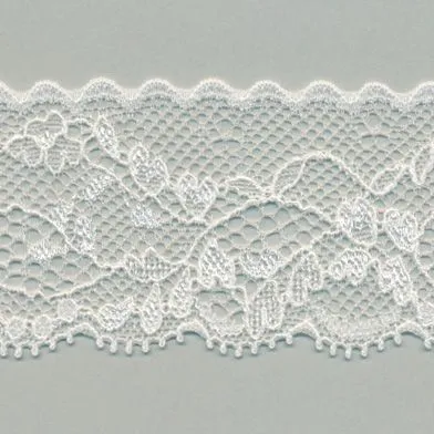 Stretch Trimming Lace #00 Off White