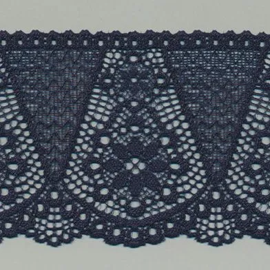 Stretch Trimming Lace #47 Night Blue