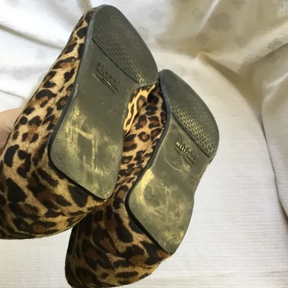 Stuart Weitzman Leopard Print Shoes Size 7