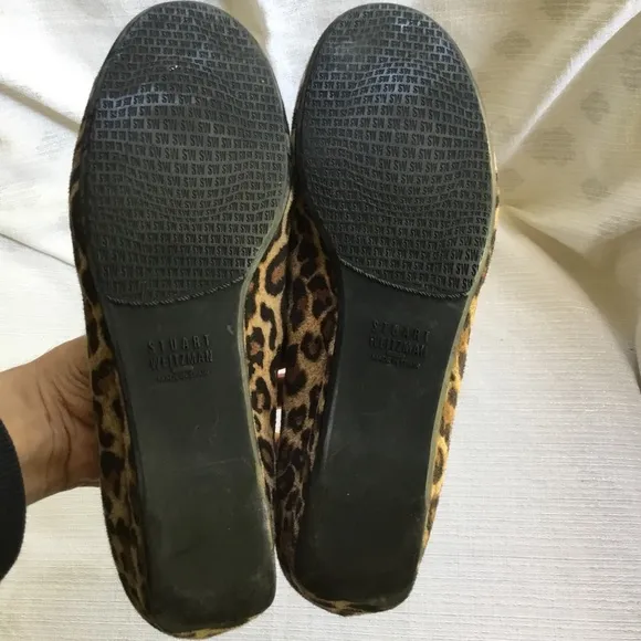 Stuart Weitzman Leopard Print Shoes Size 7