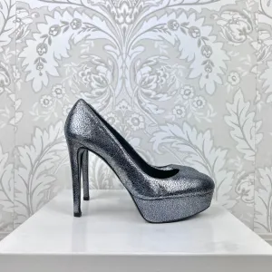 Stuart Weitzman Metallic “Mae” Platform Pumps size 8.5