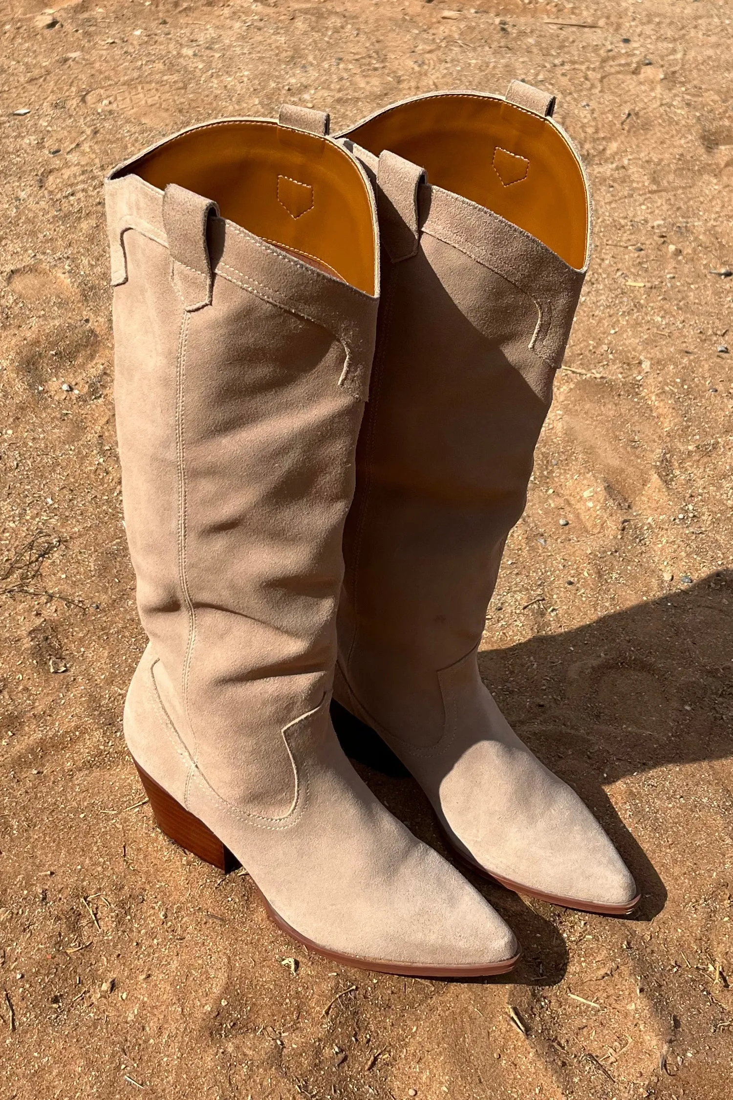 Suede Cowboy Boot