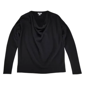 Sundance 100% Cashmere Sweater Women’s Size Large Cowl Neck Simple Truths Knit L