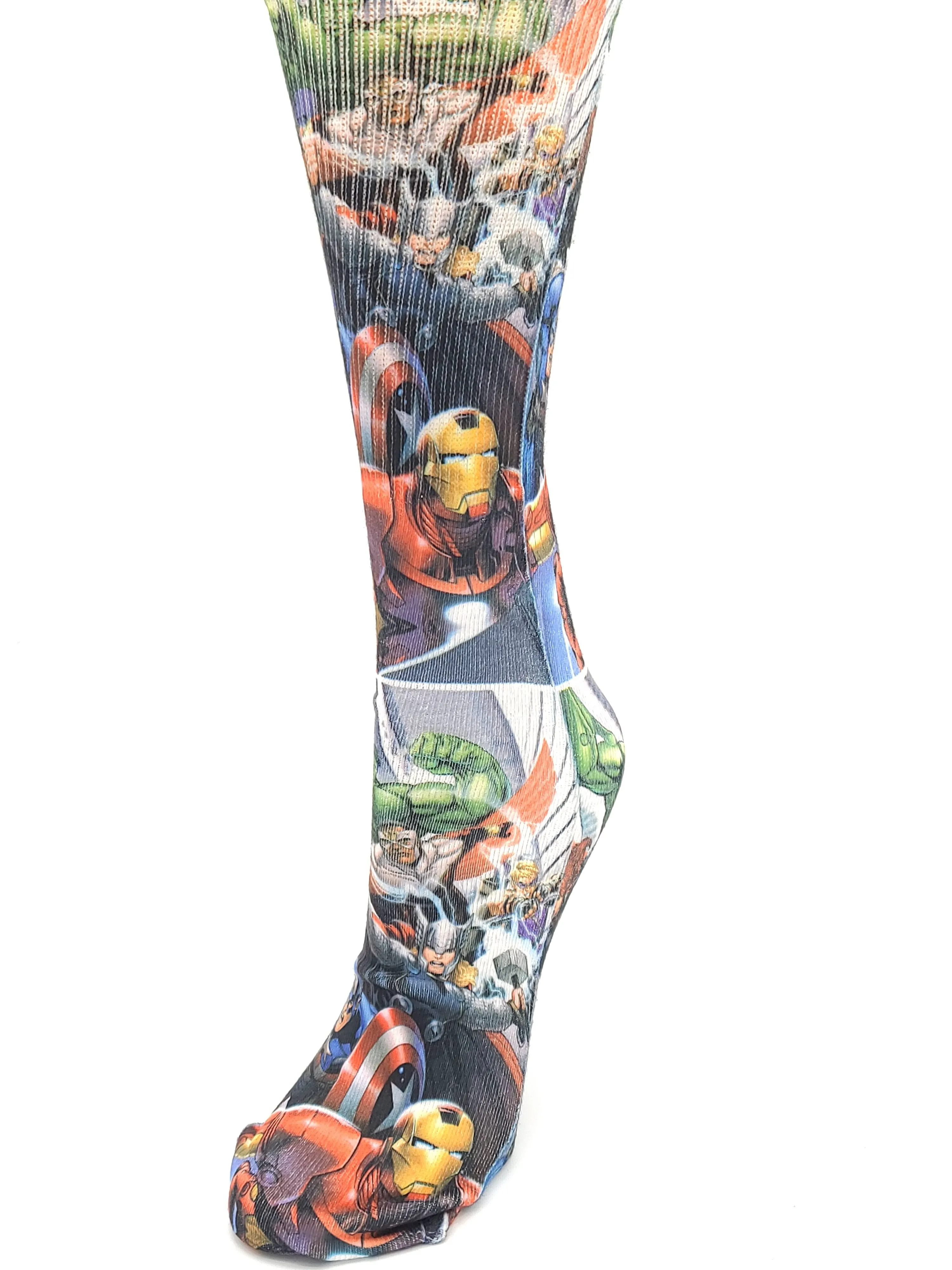 The Avengers Superhero Super Socks