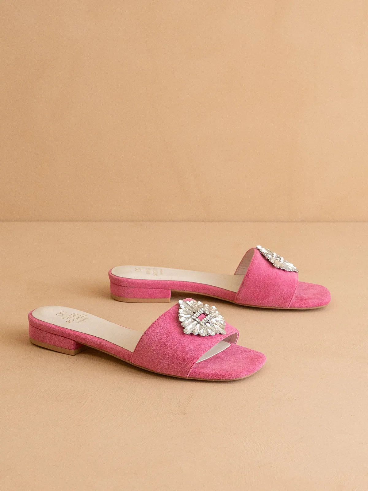The Dream | Fuchsia Gorgeous Suede Sandal