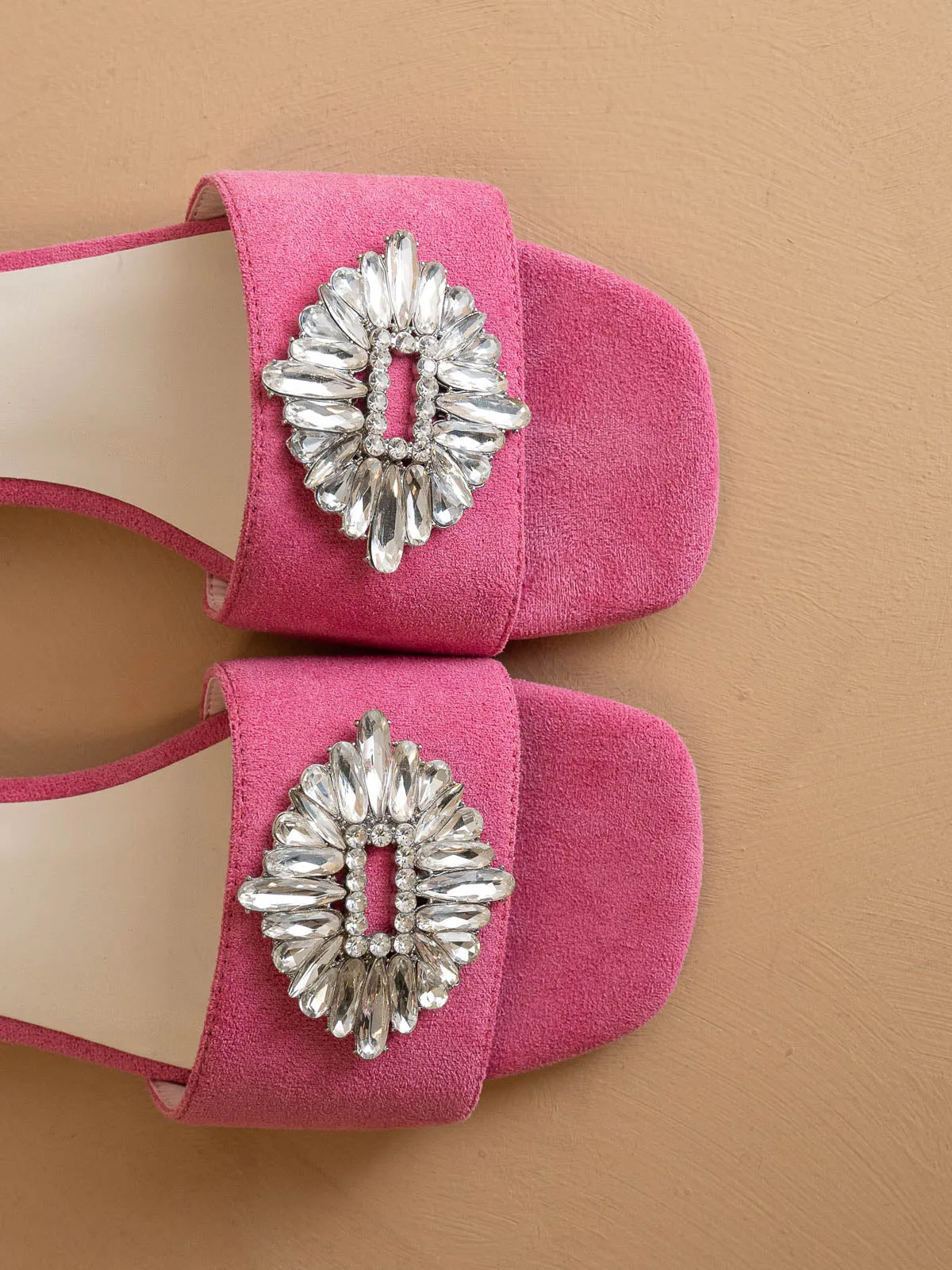 The Dream | Fuchsia Gorgeous Suede Sandal