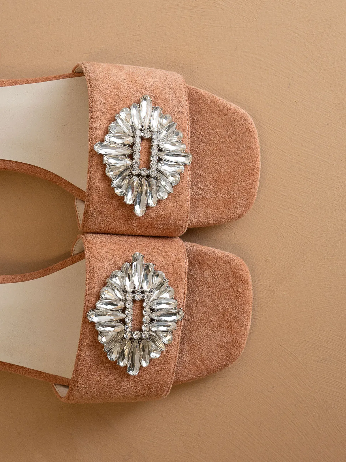 The Dream | Peach Gorgeous Suede Sandal
