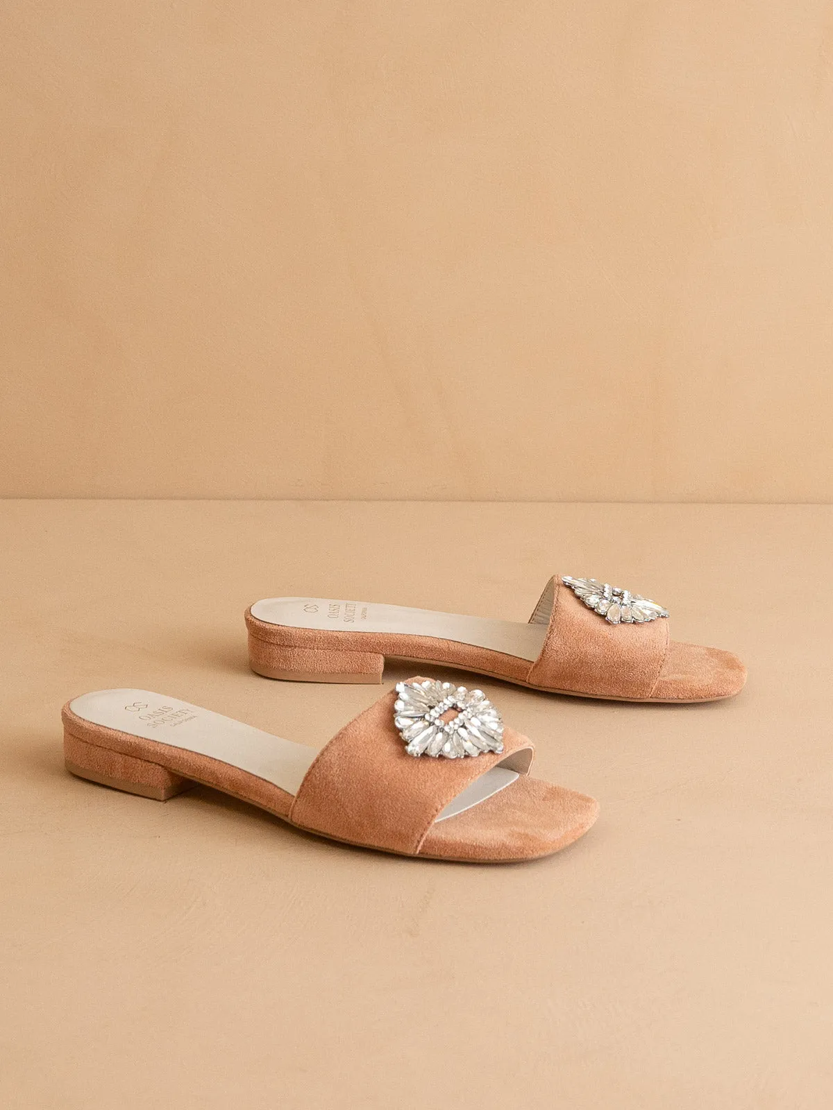 The Dream | Peach Gorgeous Suede Sandal