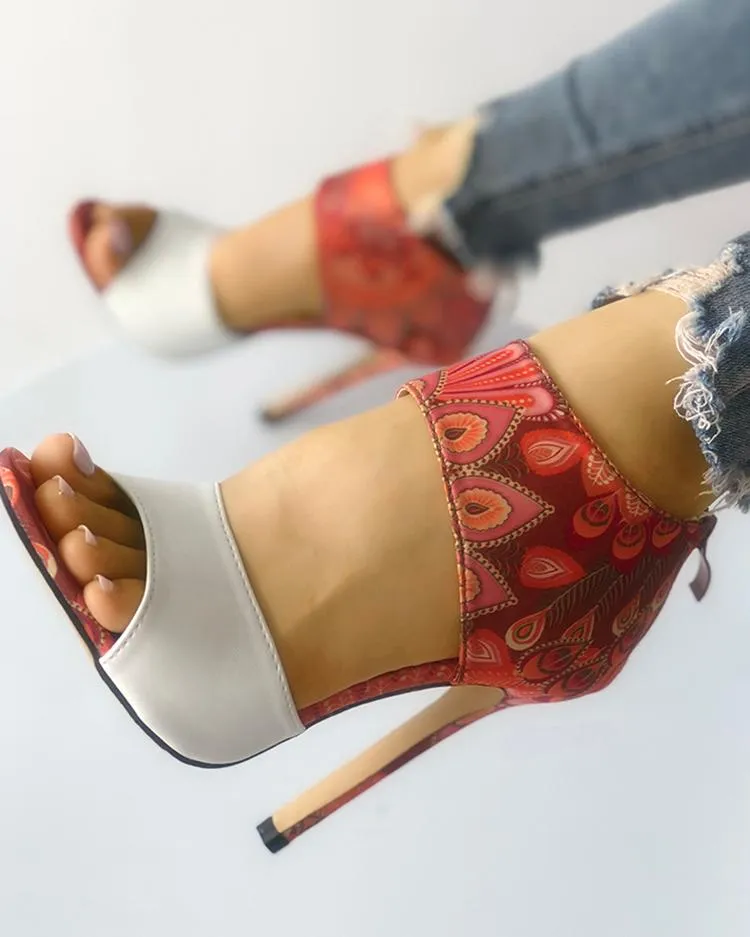 Thin High Heels Pumps Sandals
