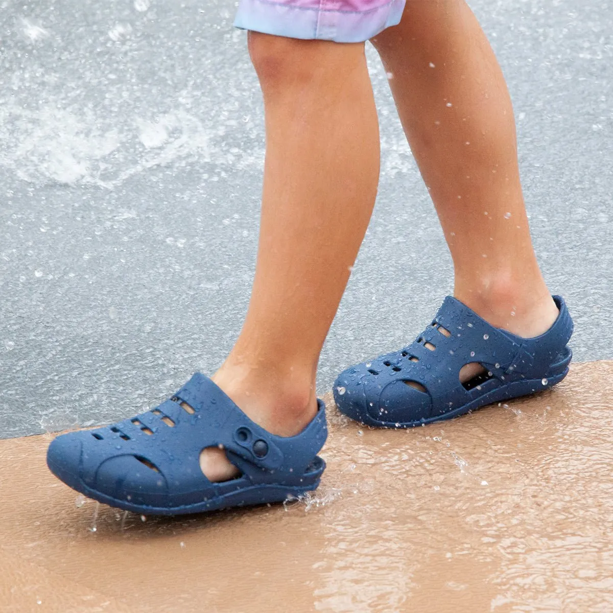 Toddler Carter Camp Shoes, Navy Blue