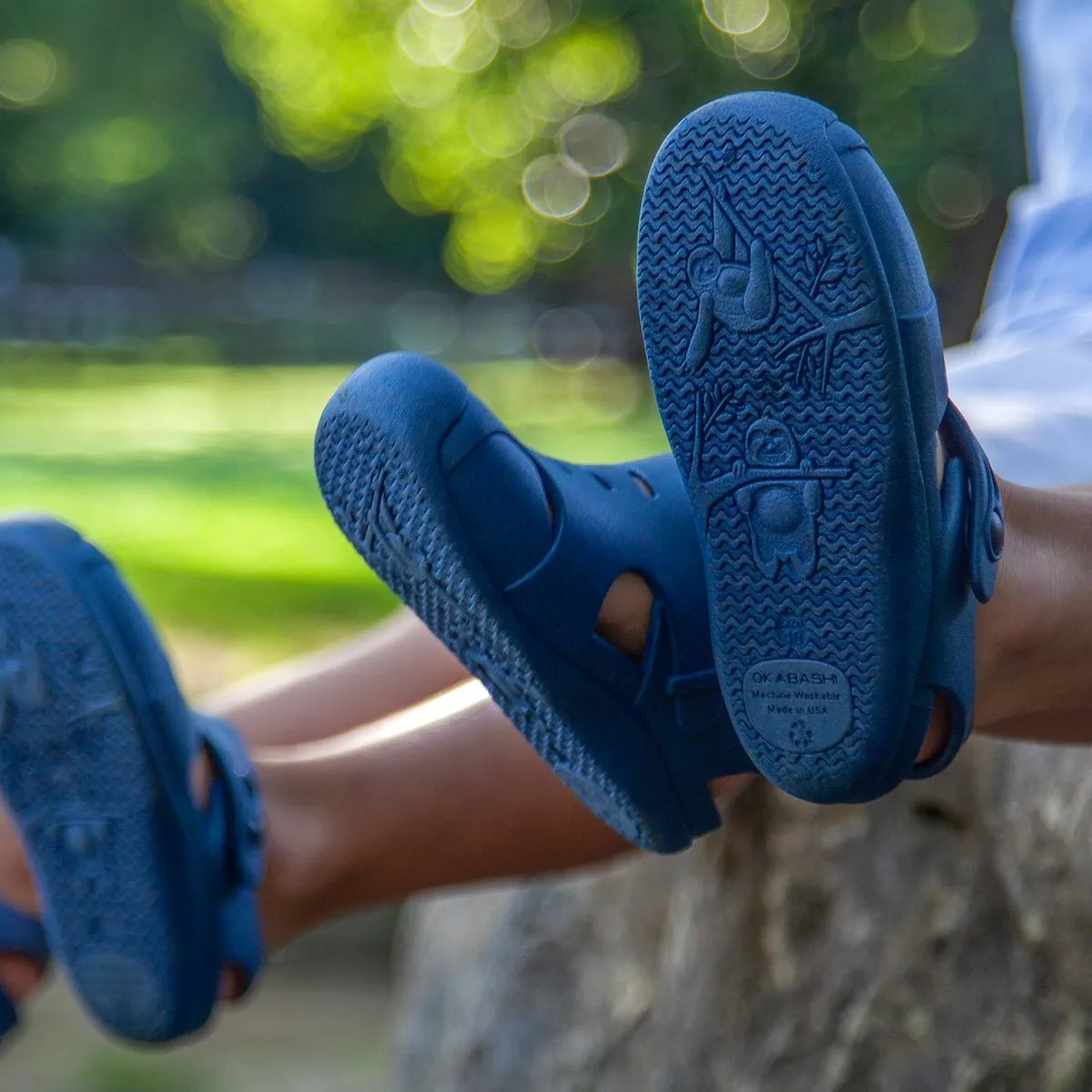 Toddler Carter Camp Shoes, Navy Blue