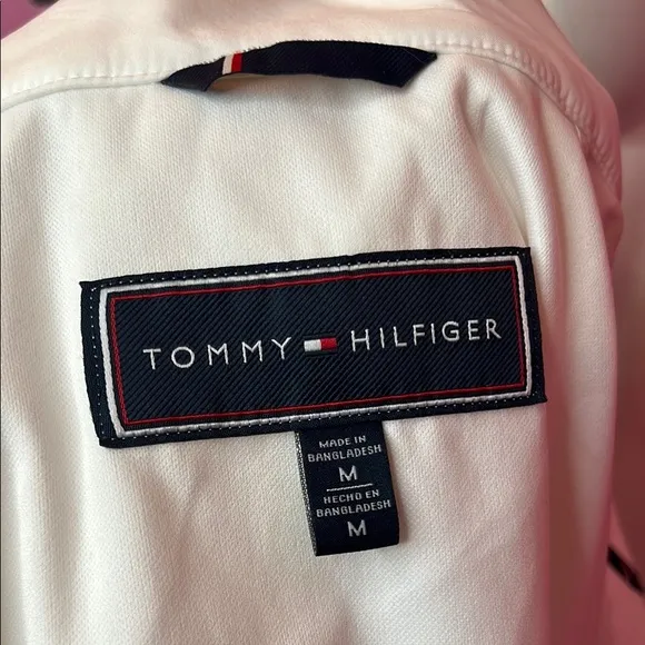 Tommy Hilfiger Ladies' Lightweight Windbreaker for white size medium