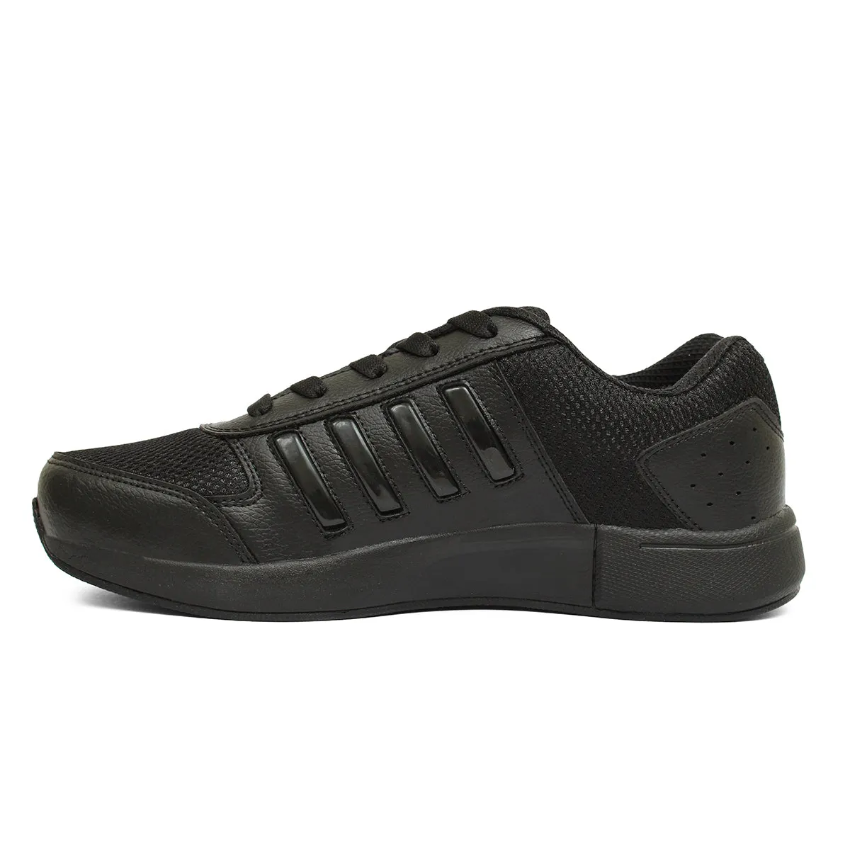 Tracer Tr-11 Unisex Lightweight School Shoes with Laces (6-11) - Black