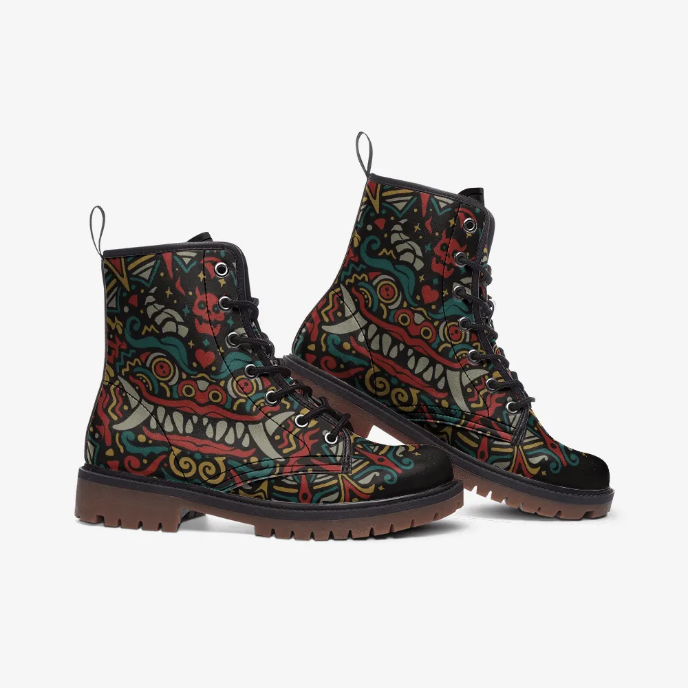 Tribal Casual Leather Lightweight boots MT