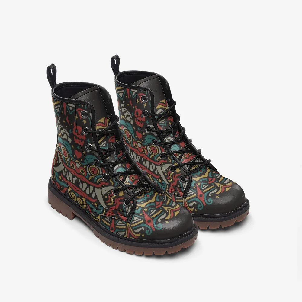 Tribal Casual Leather Lightweight boots MT