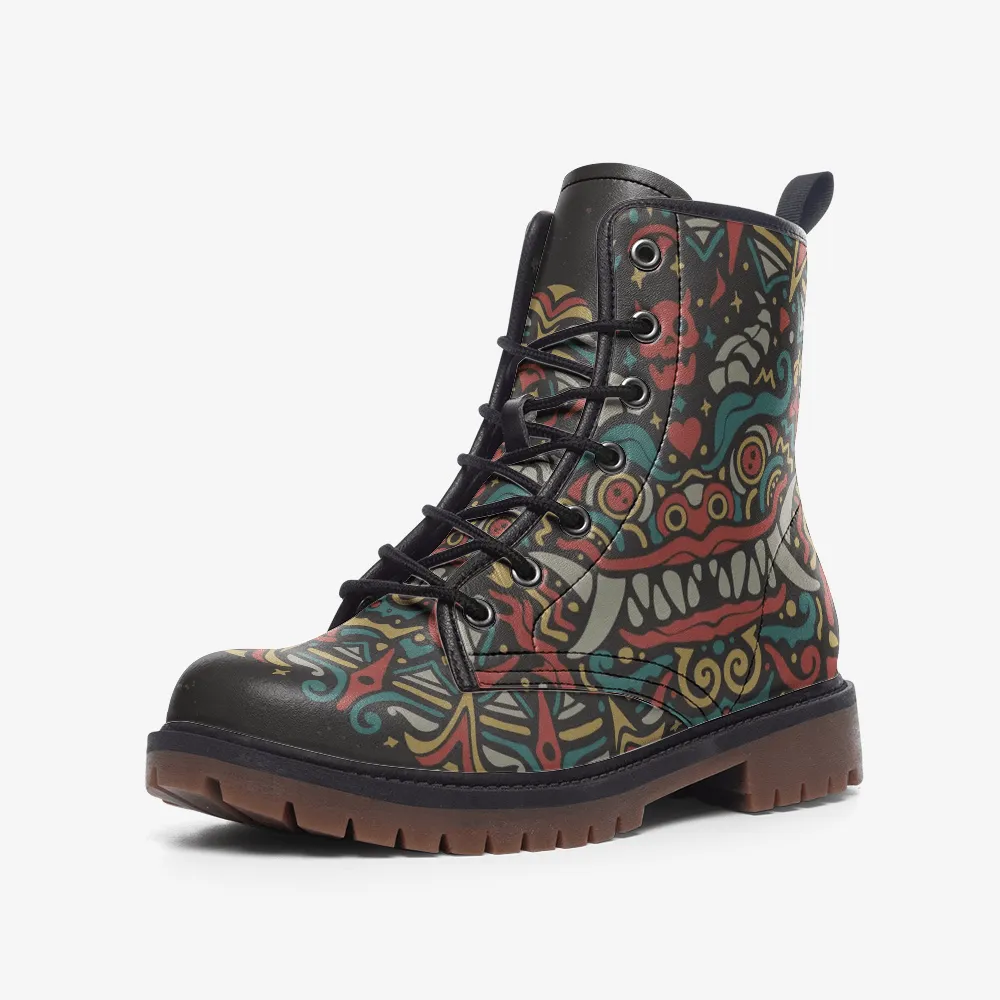 Tribal Casual Leather Lightweight boots MT