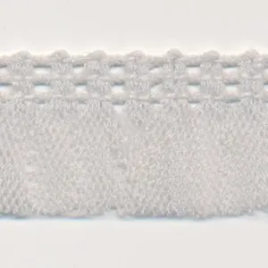 Tulle Frill Stretch #100 Pale Silver