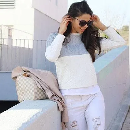 Two Tone Sweatshirt