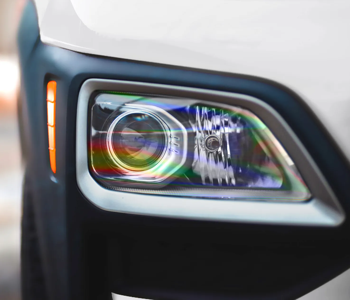 ULTRA-GLOSS® — Holographic Clear Laser Headlight Tint - 16" x 5ft