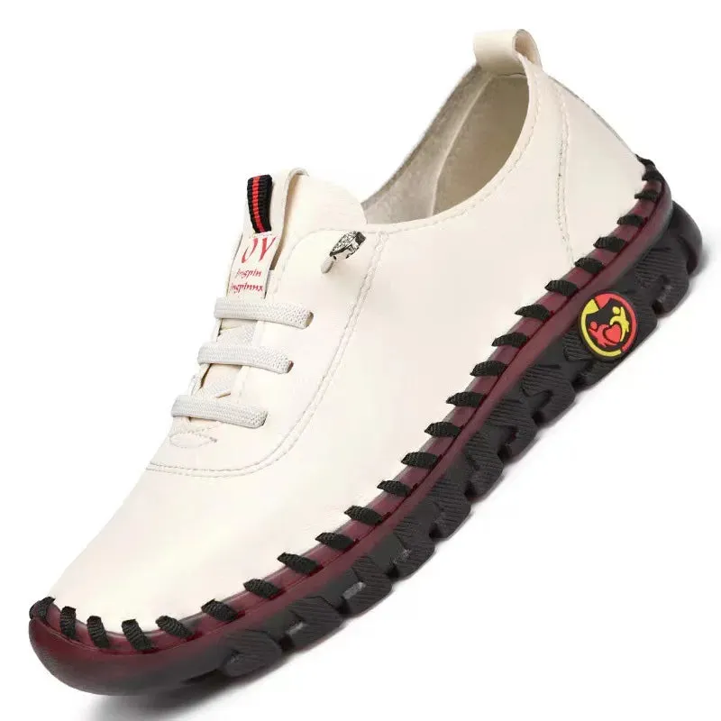 Ultra Soft Orthopedic Shoes for Women Bottom Leather Flats for Walking