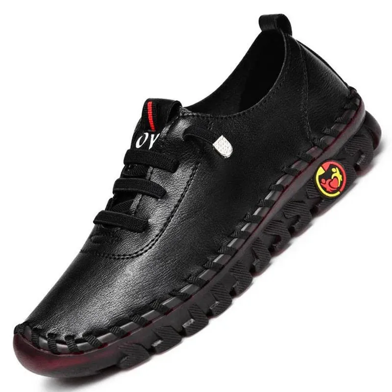 Ultra Soft Orthopedic Shoes for Women Bottom Leather Flats for Walking