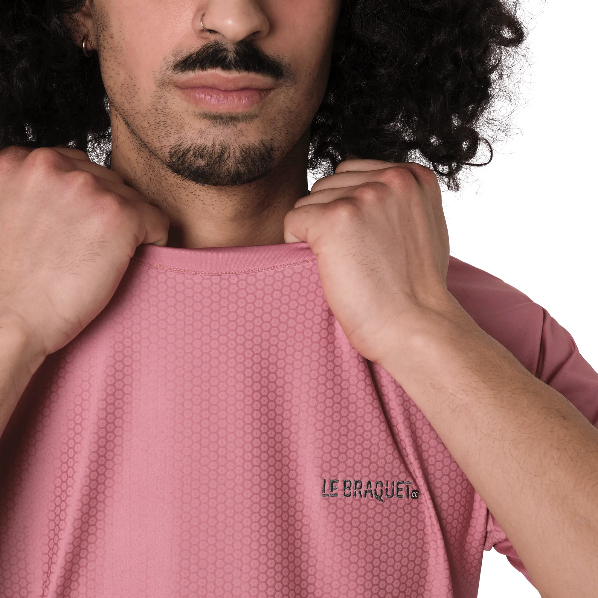 Unisex Tech Shirt | EXPLORE Peach