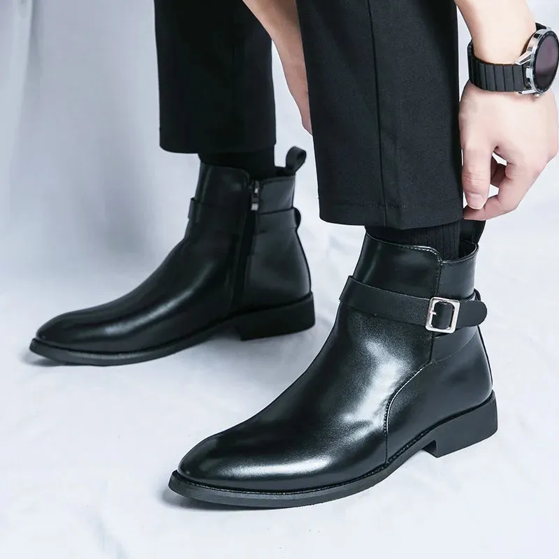 UrbanStep Winter High-Top Chelsea Stiefel