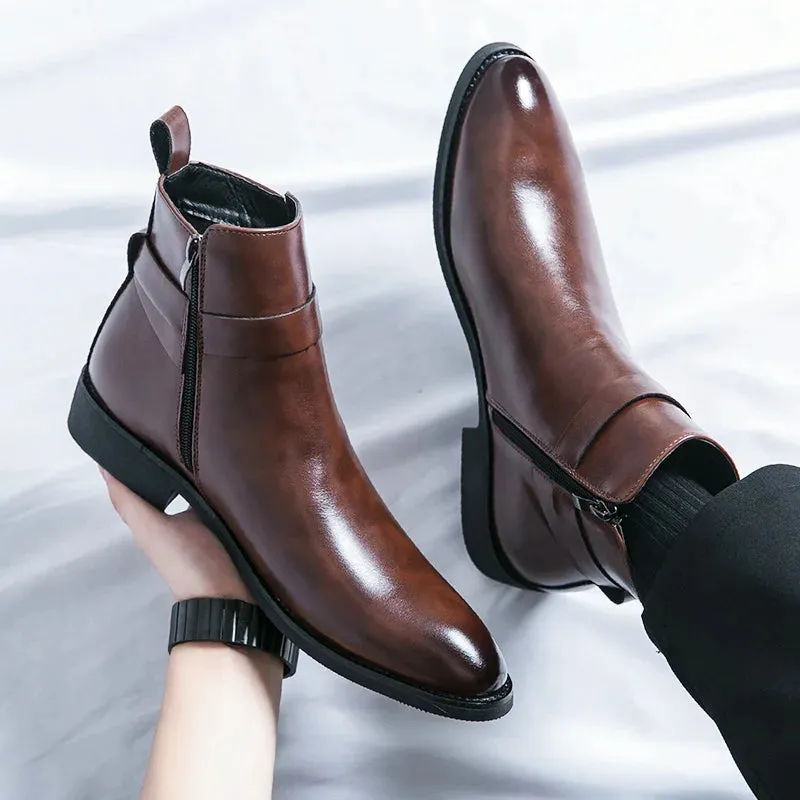 UrbanStep Winter High-Top Chelsea Stiefel