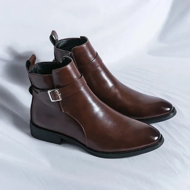 UrbanStep Winter High-Top Chelsea Stiefel