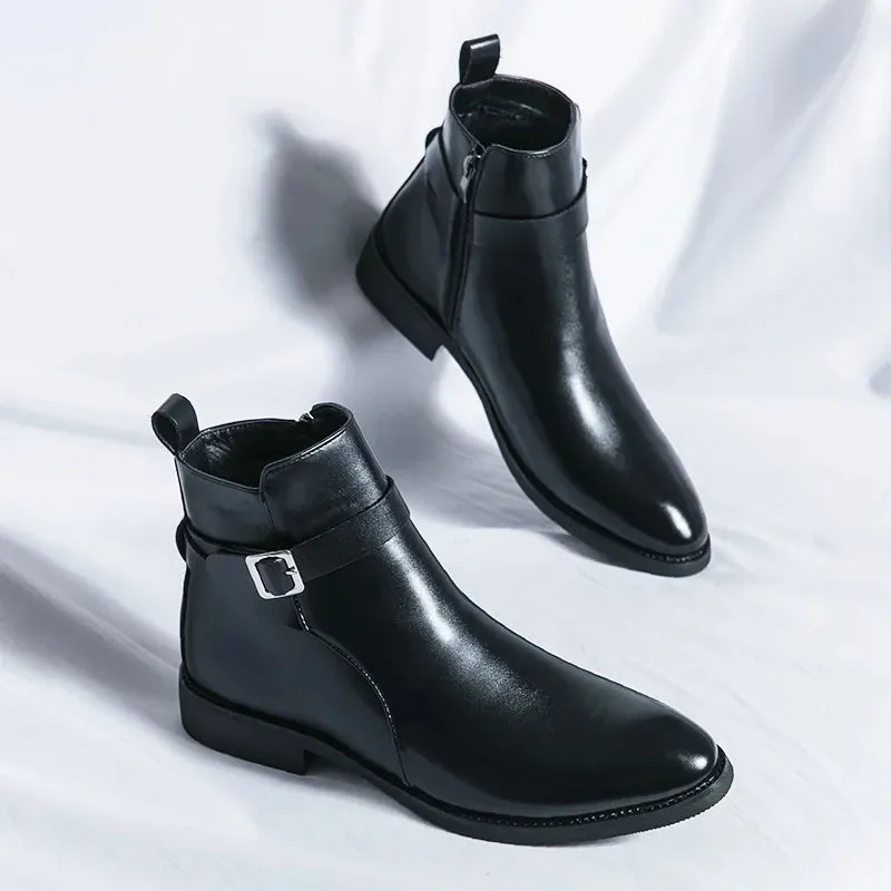UrbanStep Winter High-Top Chelsea Stiefel